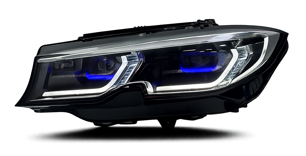 Automobilio priekiniai žibintai